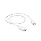 Hama kabel USB-C 2.0 typ C-C 1 m, bílá