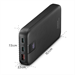 Hama PD 20 powerbanka, 20000 mAh, 3 výstupy: 2x USB-C, 1x USB-A, LED displej, PD, Qualcomm