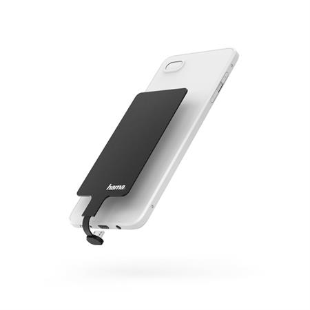 Hama přijímač pro indukční nabíjení, pro mobily, micro USB, 800 mA