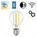 Hama SMART WiFi LED Filament retro žárovka, E27, 7 W, bílá