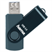 Hama USB 3.0 Flash Drive Rotate, 64 GB, 70 MB/s, petrolejová modrá