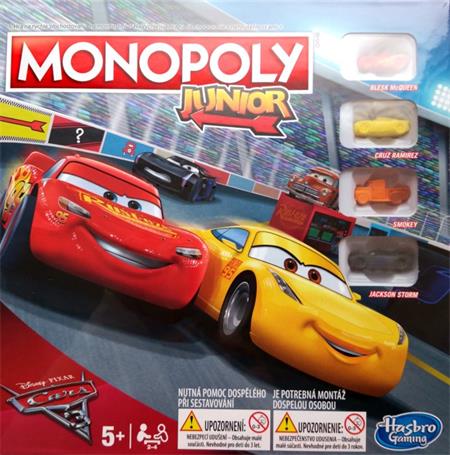 HASBRO Monopoly Junior - Auta 3