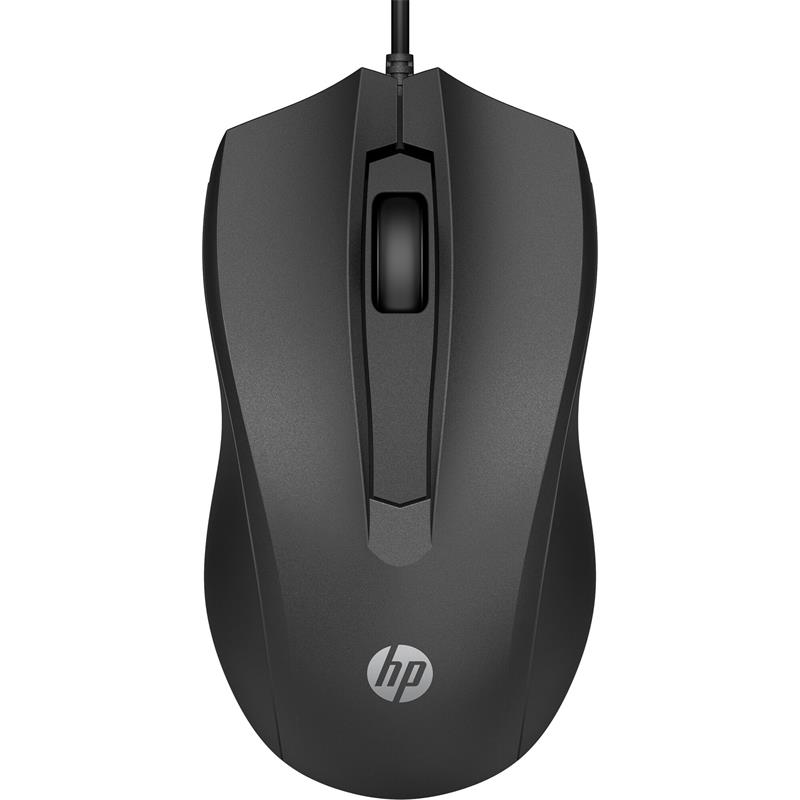 HP 105 Black Wired Mouse