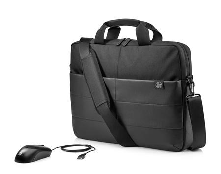 HP 15.6 Classic Briefcase & Mouse