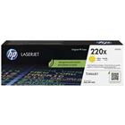 HP 220X Yellow Original LaserJet Toner Cartridge (5,500 pages)