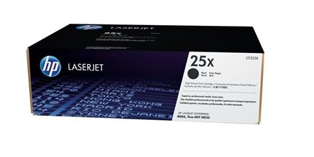 HP 25X (CF325X, černá) - toner pro HP LJ Enterprise M806dn, M806x+, Flow MFP M830z , 40.000 str.