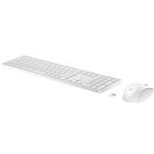 HP 655 Wireless Mouse and Keyboard CZ-SK White