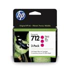 HP 712 3-Pack 29-ml Magenta DesignJet Ink Cartridge