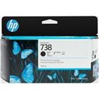 HP 738 130-ml Black DesignJet Ink Cartridge