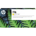 HP 776 1-liter Yellow Ink Cartridge