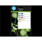 HP 937 CMYK Original Ink Cartridge 4-Pack