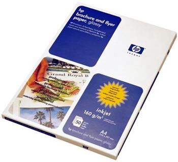 HP C6818A Superior Inkjet Paper Glossy - papír lesklý, A4, 180g/m2, 50 listů