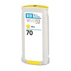 HP No. 70 Yellow Ink Cartridge pro DJ Z2100, 130ml, C9454A