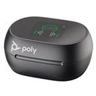 HP Poly Voyager Free 60+ bluetooth headset, BT700 USB-A adaptér, dotykové nabíjecí pouzdro, černá