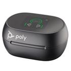 HP Poly Voyager Free 60+ bluetooth headset, BT700 USB-C adaptér, dotykové nabíjecí pouzdro, černá