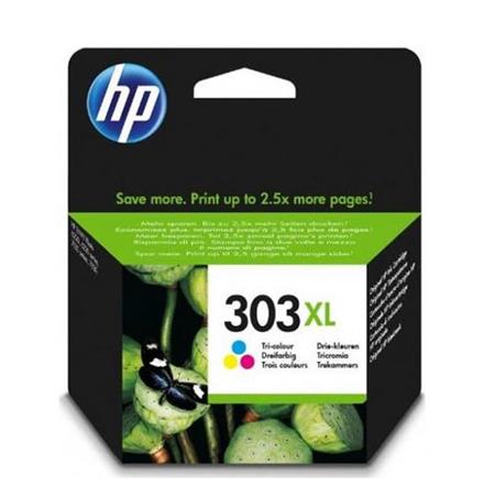 HP T6N03AE originální náplň č.303XL barevná velká cca 415 stran (pro HP Envy 7220e, 7221e, 7920e, 7921e)