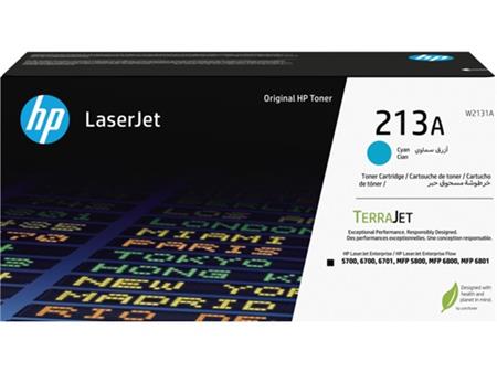 HP W2131A, cyan toner. kazeta HP LaserJet 213A