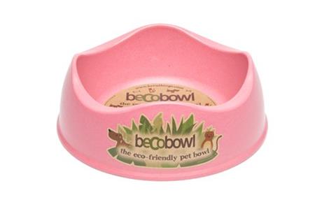 Miska pro psa, BecoBowl, EKO-pink-M; BG-750313