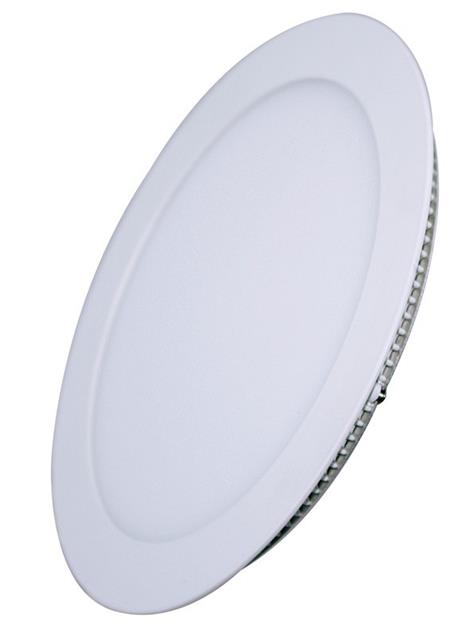 Solight LED mini panel, podhledový, 18W, 1530lm, 3000K, tenký, kulatý, bílé; WD109