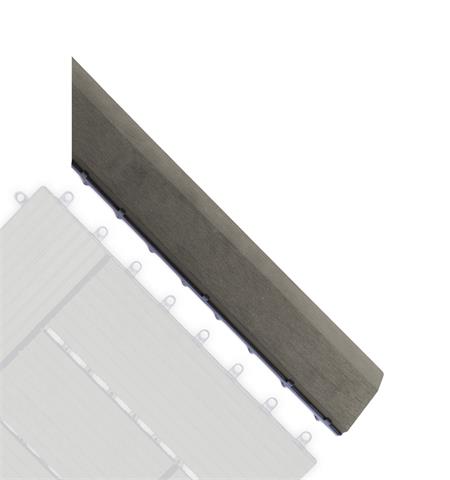 Přechodová lišta G21 Incana pro WPC dlaždice, 38,5 x 7,5 cm rohová (pravá); PRL3