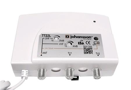 Johansson 7722L domovní zesilovač s LTE a regulací; SPR-35EU7722L