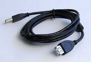 GEMBIRD Kabel prodlužovací USB 2.0, A-A, HQ s ferritovým jádrem, 4,5m; CCF-USB2-AMAF-15