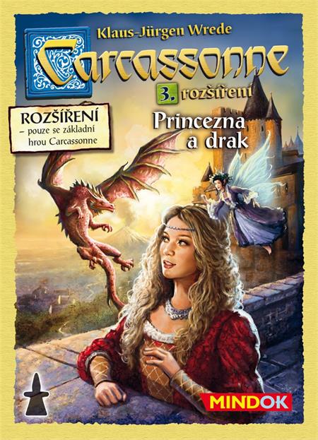 Mindok Carcassonne - rozšíření 3 (Princezna a drak); 8595558300136