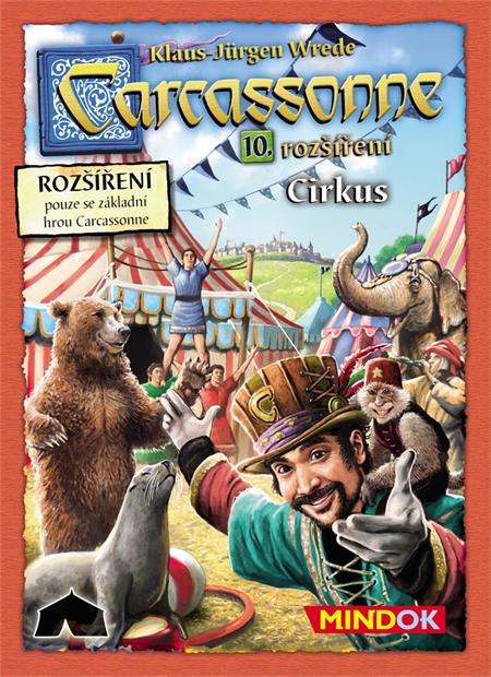 Mindok Carcassonne - rozšíření 10 (Cirkus); 8595558302741