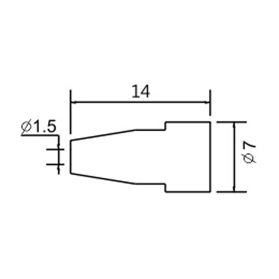 Tipa Hrot N5-8/ZD553 pr.1.5mm (ZD-8915); 06540212