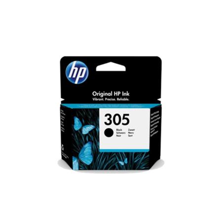 HP 305 (3YM61AE, černá) - cartridge vhodné pro HP Deskjet 2710/2755, 120 stran; 3YM61AE