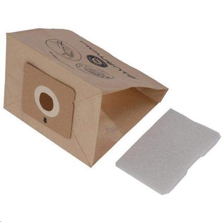 ROWENTA Paper bags 6 pcs + microfilter ; ZR003901