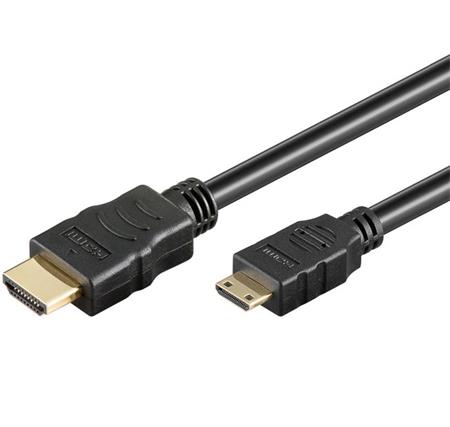 PremiumCord Kabel HDMI A - HDMI mini C, 5m; kphdmac5