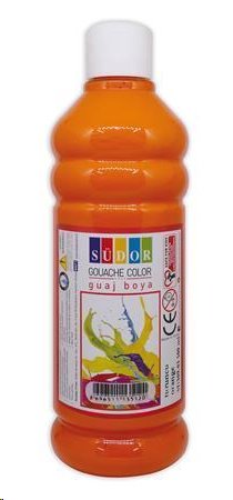 Südor Temperová barva, oranžová, 500ml; ISKETE163