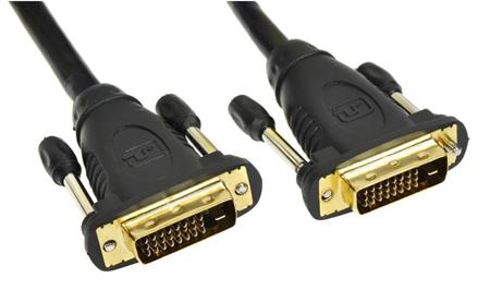 PremiumCord DVI-D propojovací kabel,dual-link,DVI(24+1),MM, 5m; kpdvi2-5