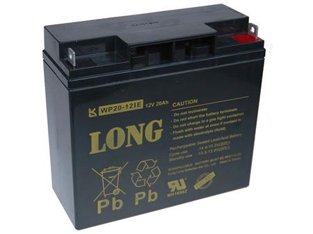 Long 12V 20Ah olověný akumulátor DeepCycle AGM F3 (WP20-12IE); PBLO-12V020-F3AD