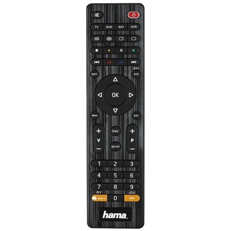 Hama univerzální dálkový ovladač 4v1, smart TV; 12306