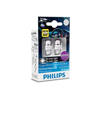 Philips T10 LED 6000K; 127996000KX2