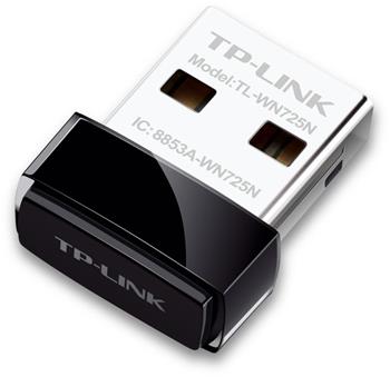 TP-Link TL-WN725N - Mikro Bezdrátový USB adaptér; TL-WN725N