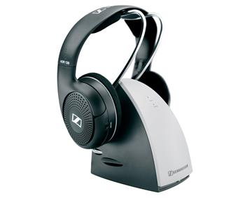 Sennheiser RS120-8 ll sluchátka, bezdrátová, headset, černé; RS 120 II