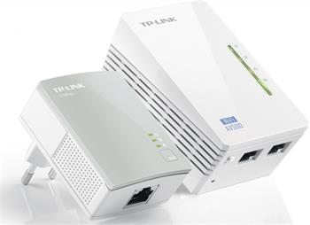 TP-Link TL-WPA4220Kit 300Mbps Powerline Extend,Kit; TL-WPA4220 KIT