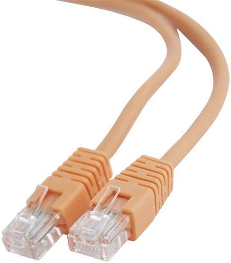 Patch kabel CABLEXPERT c5e UTP  0 25m ORANGE; PP12-0.25M/O