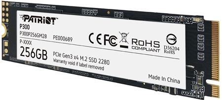 Patriot SSD 256GB, P300, M.2 2280 PCIe NVMe; P300P256GM28