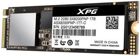 ADATA SSD SX8200 Pro 1TB M.2 2280 PCIe; ASX8200PNP-1TT-C