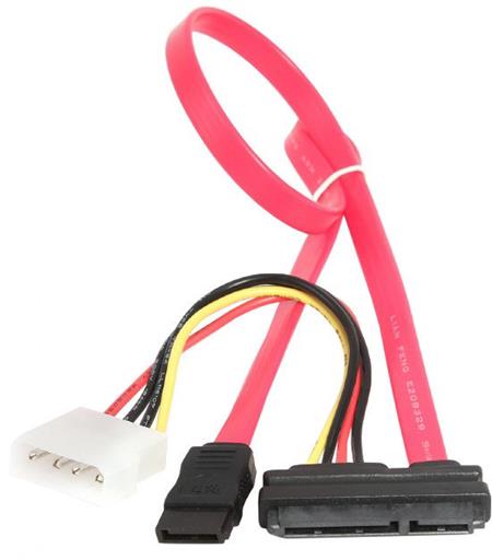 Kabel CABLEXPERT SATA napájecí + datový combo; CC-SATA-C1