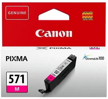 Canon CLI-571 M, purpurová; 0387C001