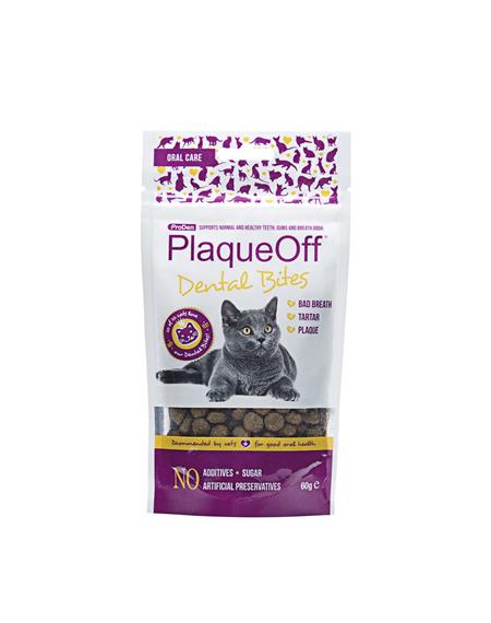 ProDen PlaqueOff Dental Bites Cat 60g; P06