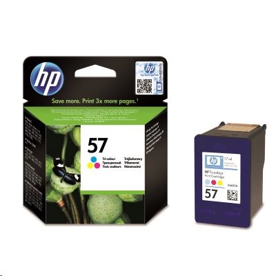 HP 57 (C6657A, barevný) - originální; C6657AE