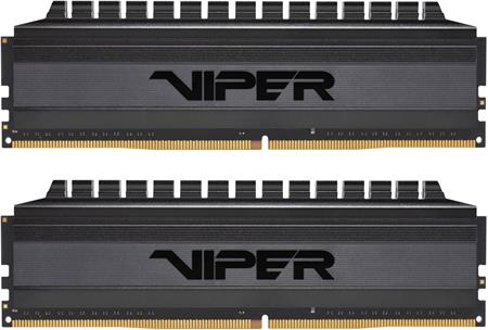 Patriot VIPER 4 16GB (2x8GB) DDR4 3000, Blackout Series; PVB416G300C6K