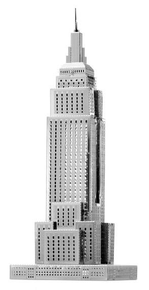 METAL EARTH 3D puzzle Empire State Building (ICONX); 110415