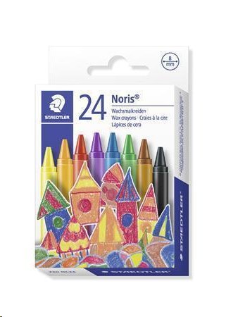 Staedtler Voskovky "Noris Club", 24 barev; TS220NC24